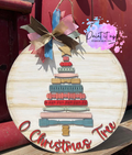 Spindle Tree Wooden Door Hanger
