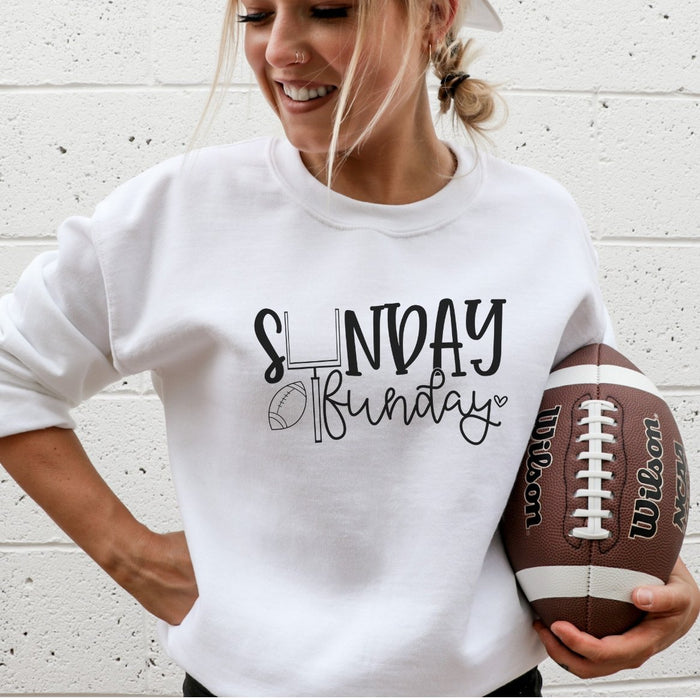 Sunday Funday Crewneck Sweatshirt - Trendznmore