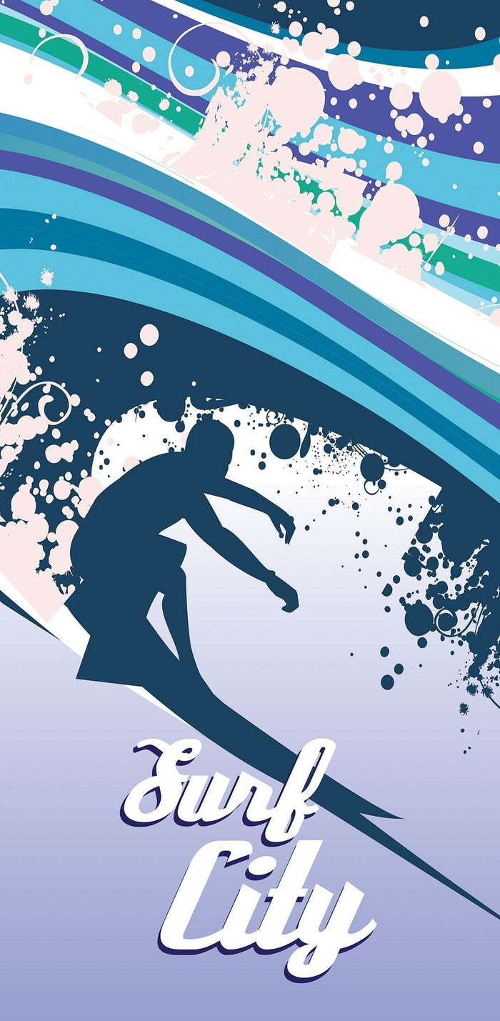 Surf City Single Vinyl Banner Dekra-Lite