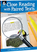Teacher Created Materials Close Reading With Paired Texts Level 2 (SEP 51358)