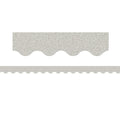 Teacher Created Resources Silver Glitz Scalloped Border Trim (TCR 77017)