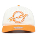 Tennessee Original Circle snapback hat with embroidered school design, front view