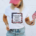 Try That in a Small Town American Flag Country Western T-Shirt - Trendznmore