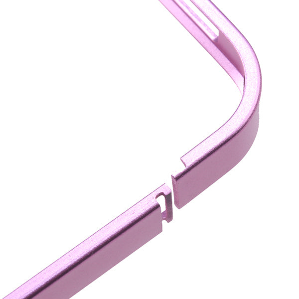 Ultra-thin 0.7mm Aluminum Metal Bumper Case Bezel Frame Pink for iPhone 5S 5G 5 No Screw Needed