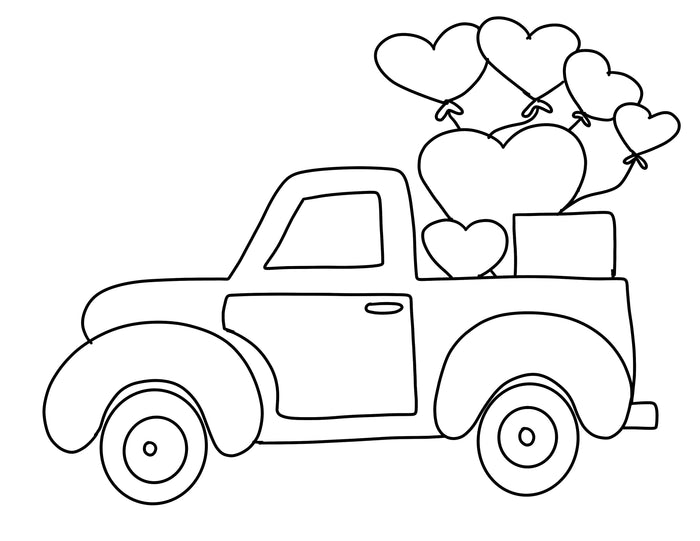 Valentine Truck Canvas
