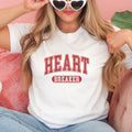 Varsity Heart Breaker Valentine Graphic T-Shirt - Trendznmore
