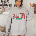 Varsity Small Town Christmas Hoodie - Trendznmore