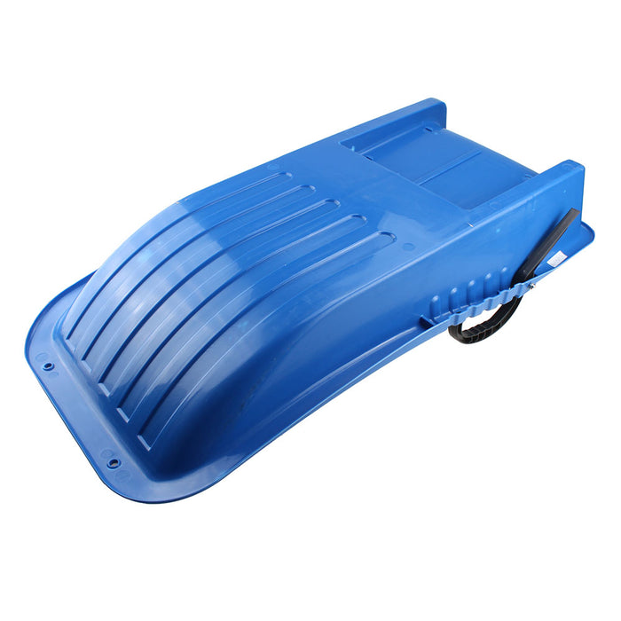 wadeo Winter Durable Plastic Snow Sled Boat Shape Snow Sledge Outdoor for Kids