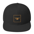 WAYhat-SQUARE Solid G Wool Blend Snapback-More Colors