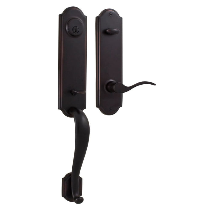 Weslock Mansion Dummy Handleset with  Bordeau Lever Weslock