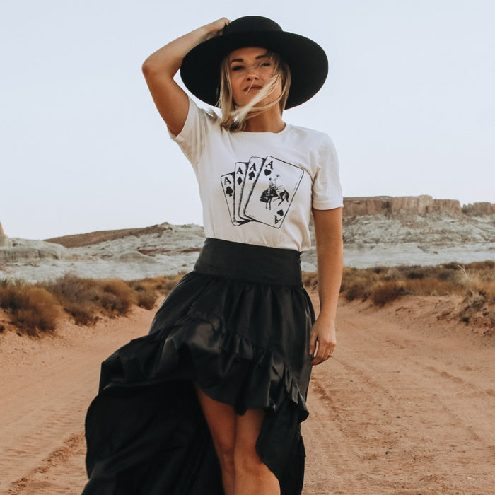 Western Aces Country Western T-Shirt - Trendznmore