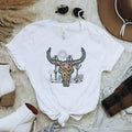 Western Leopard Skull T-Shirt - Trendznmore