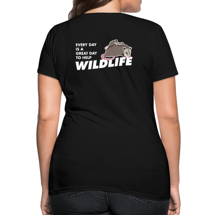WHS Wildlife Contoured T-Shirt - black