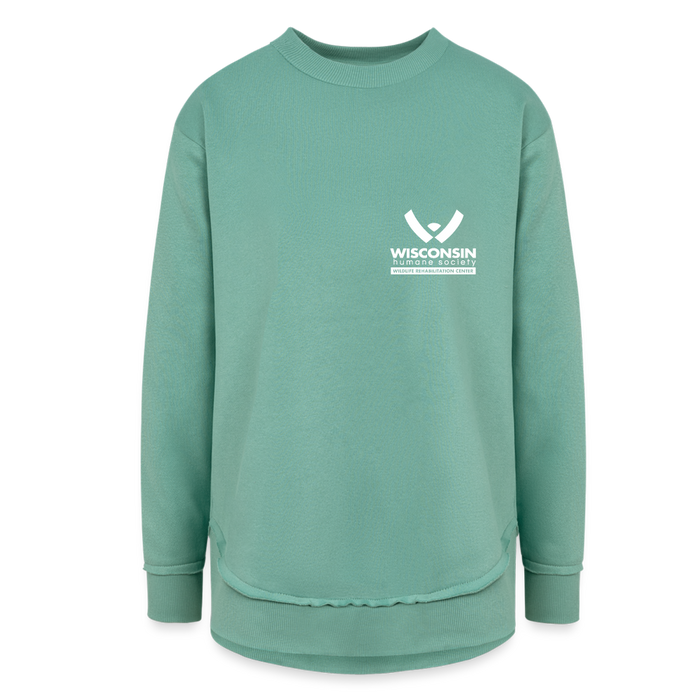 WHS Wildlife Weekend Tunic Fleece Sweatshirt - saltwater