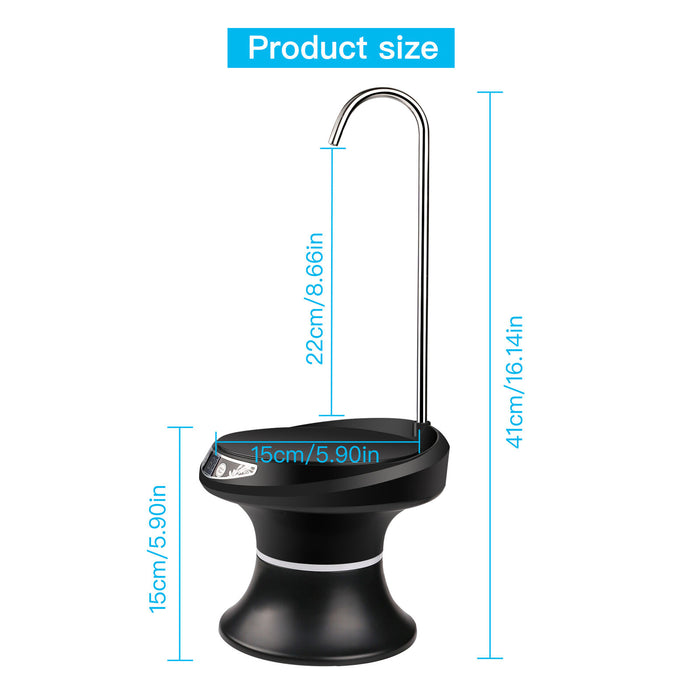 Wireless Electric Pump Outdoor Water Bottle Pump Dispenser Drinking USB Charging